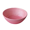 pink melamine plates